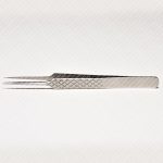 A Type Isolation Eyelash Extension Tweezers Diamond Cutt Handle 12 cm Lay Down View 04