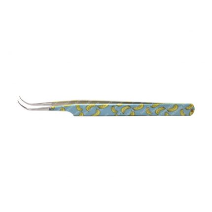 Light Blue Banana Mix Pattern With Silver Tip