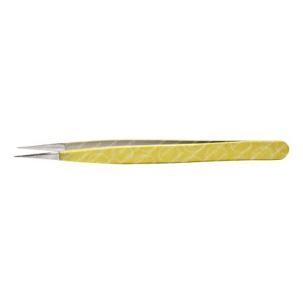 Yellow Color Pattern With Silver Tip