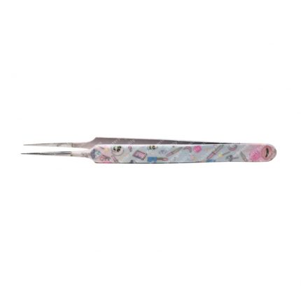 Beauty Items Mix Pattern With Silver Tip